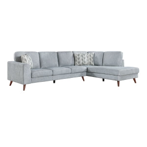 2-Piece Sectional With Right Chaise