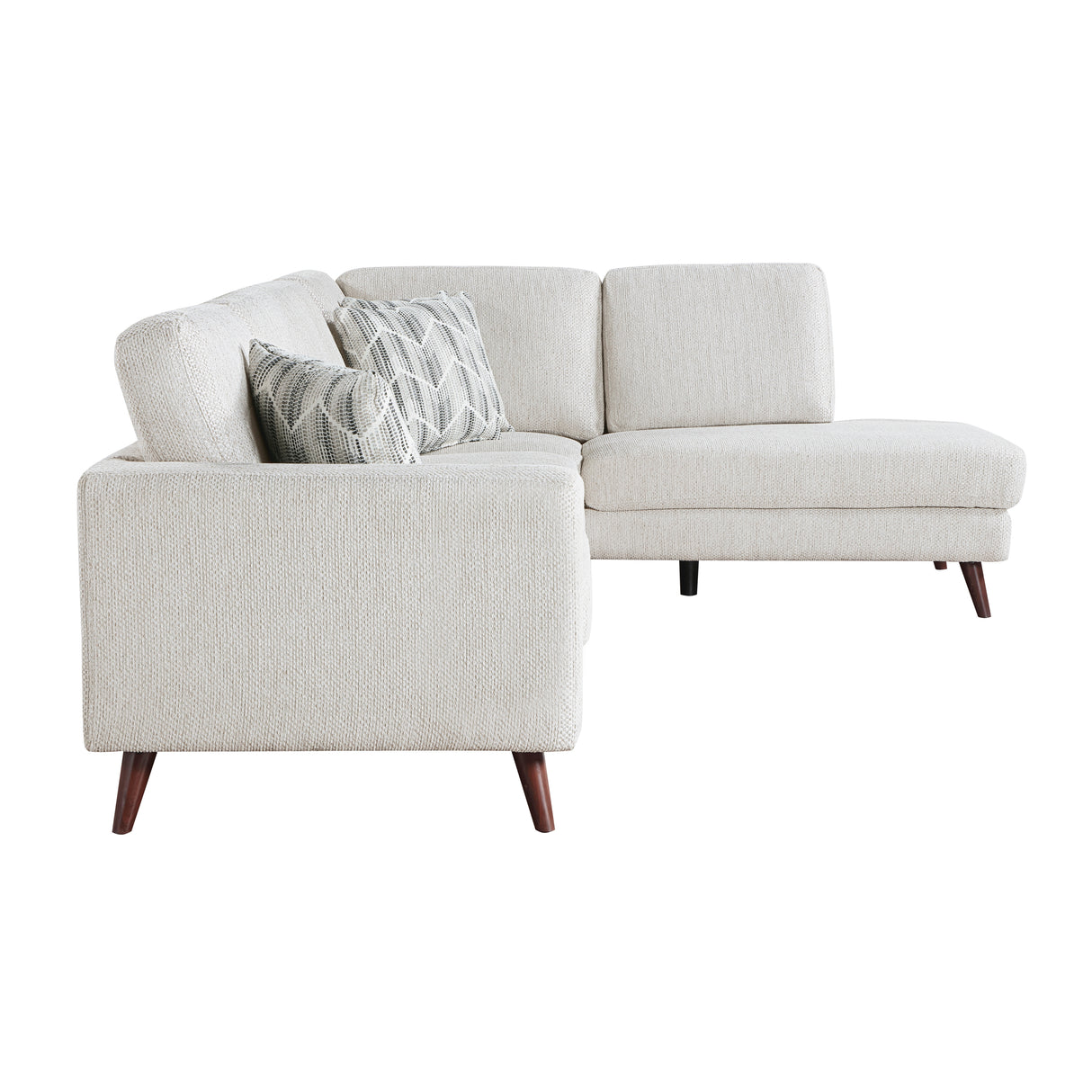 2-Piece Sectional With Right Chaise