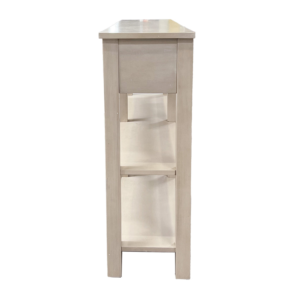 Galileo Cream Finish Accent Table