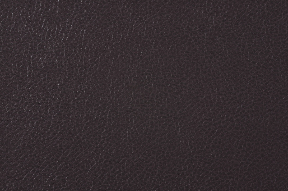 Rubin Dark Brown Faux Leather Chair