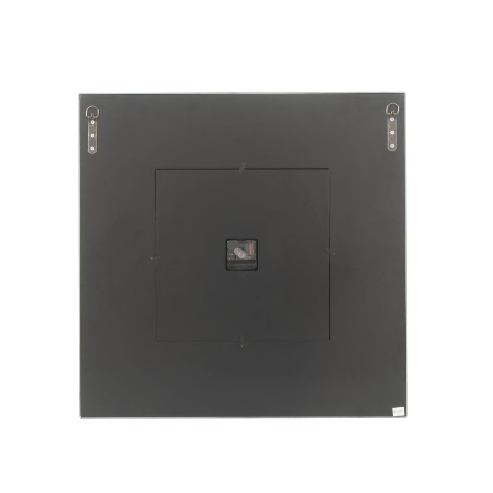 Noralie Mirrored & Faux Diamonds Wall Clock