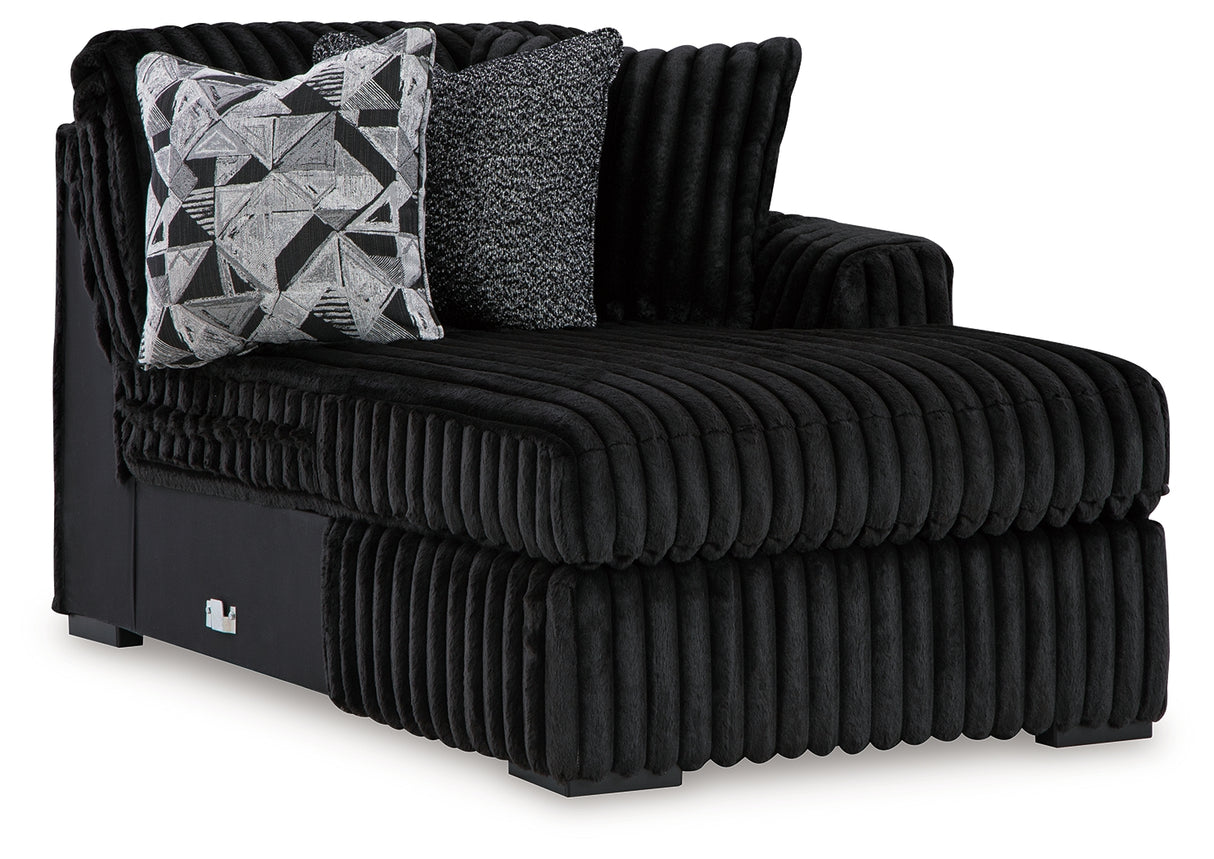 Midnight-Madness Right-Arm Facing Corner Chaise