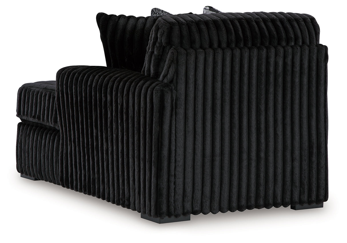 Midnight-Madness Right-Arm Facing Corner Chaise