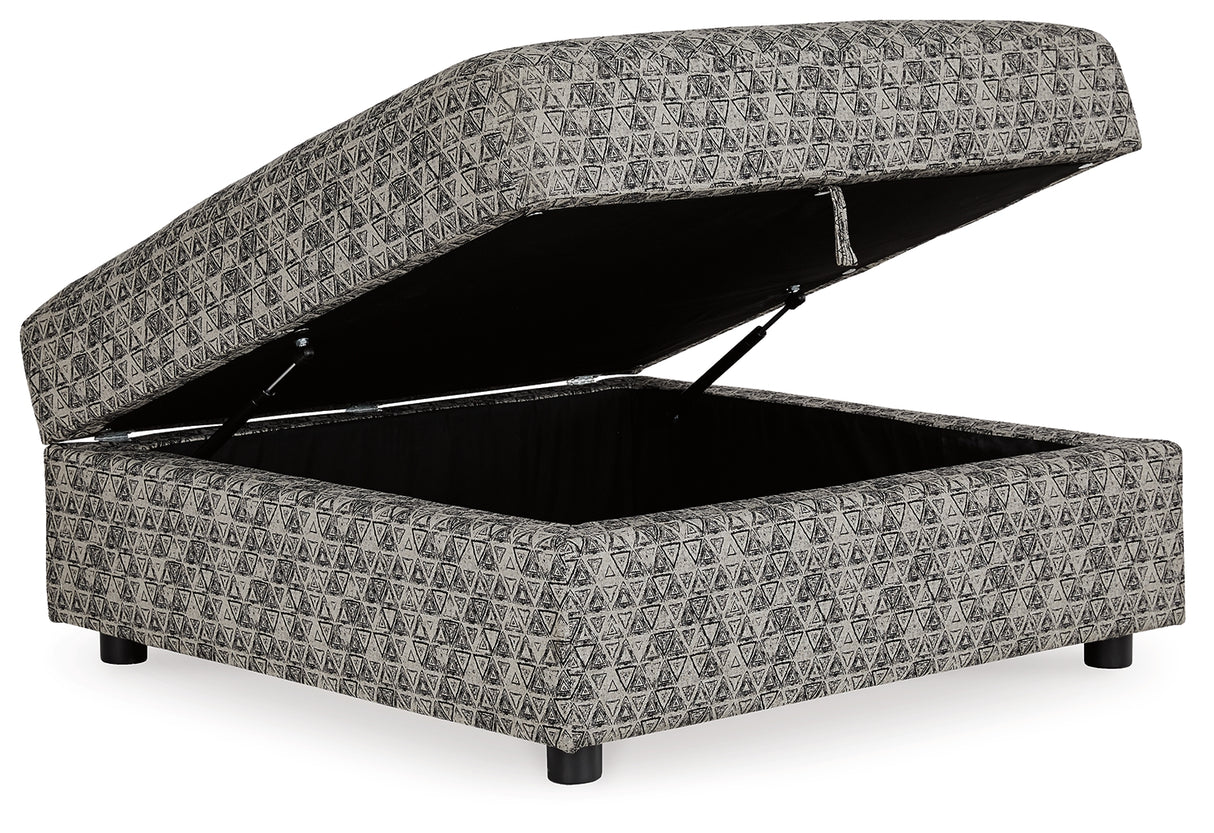Kellway Bisque Ottoman With Storage