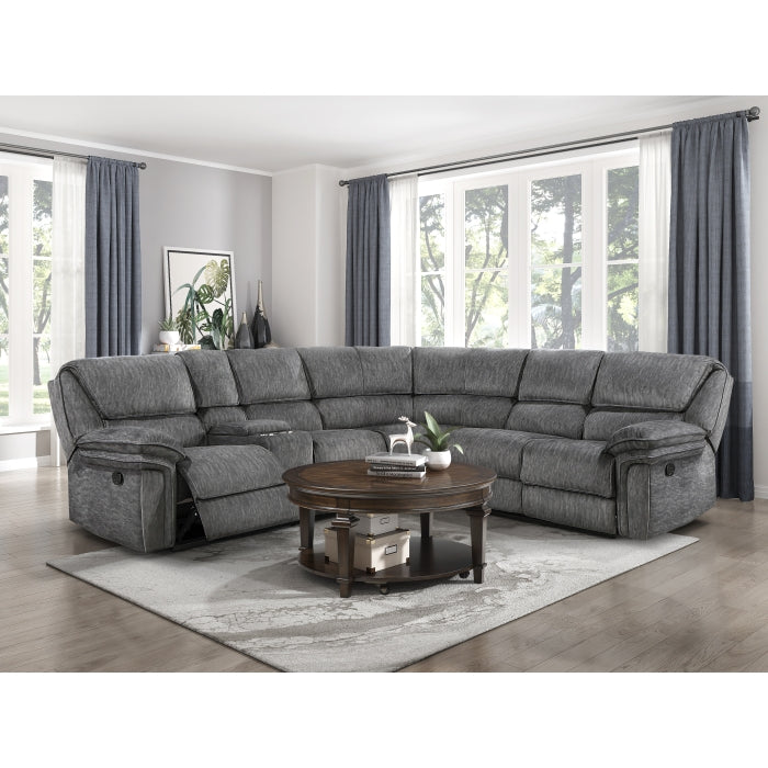 Muirfield 3-Piece Reclining Sectional With Left Console