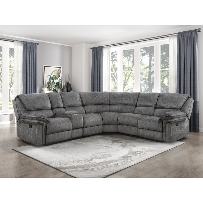 Muirfield 3-Piece Reclining Sectional With Left Console
