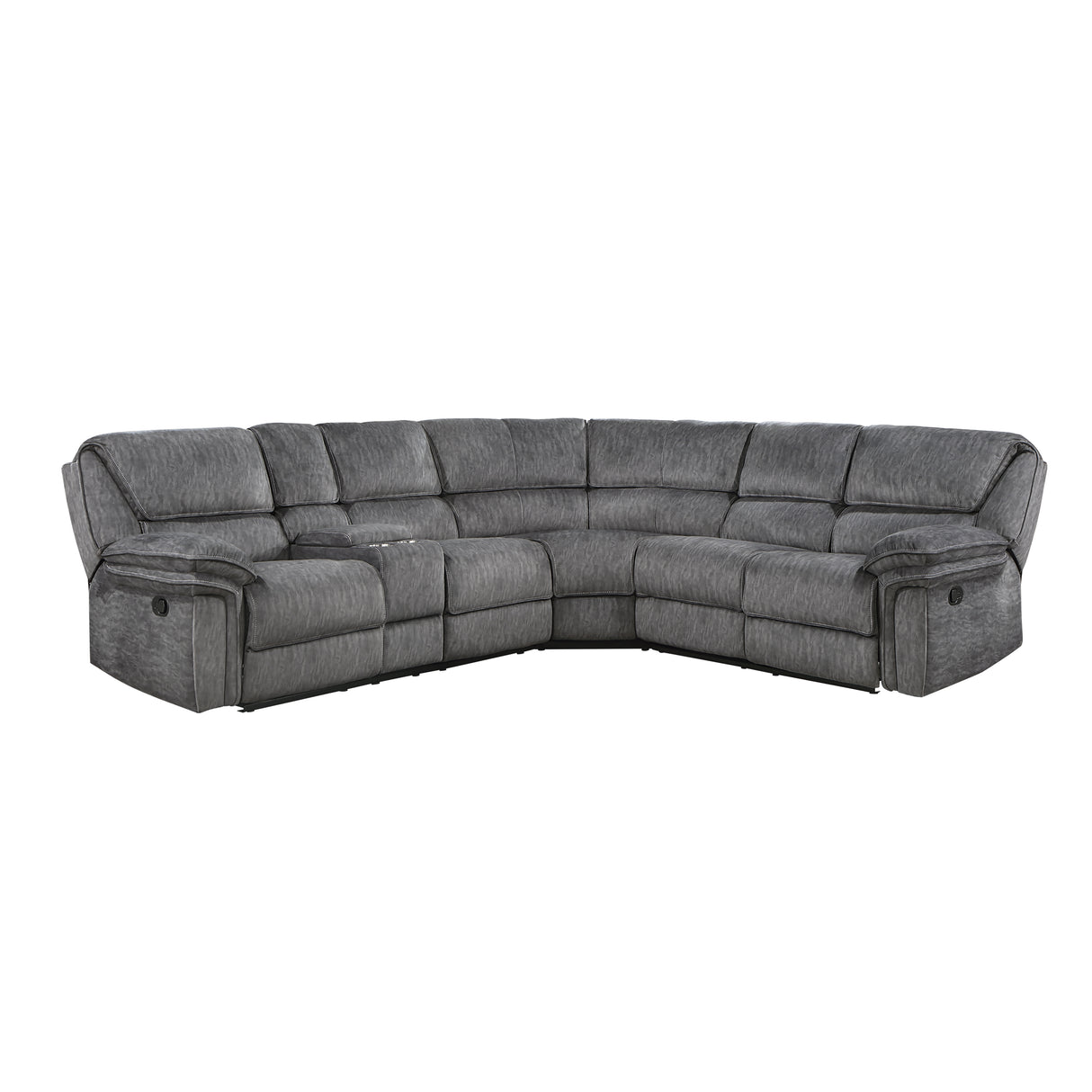 Muirfield 3-Piece Reclining Sectional With Left Console