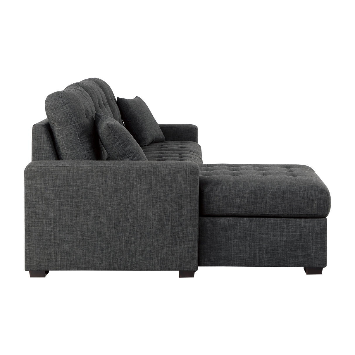 Mccafferty 2-Piece Sectional With Pull-Out Bed And Left Chaise Hidden Storage