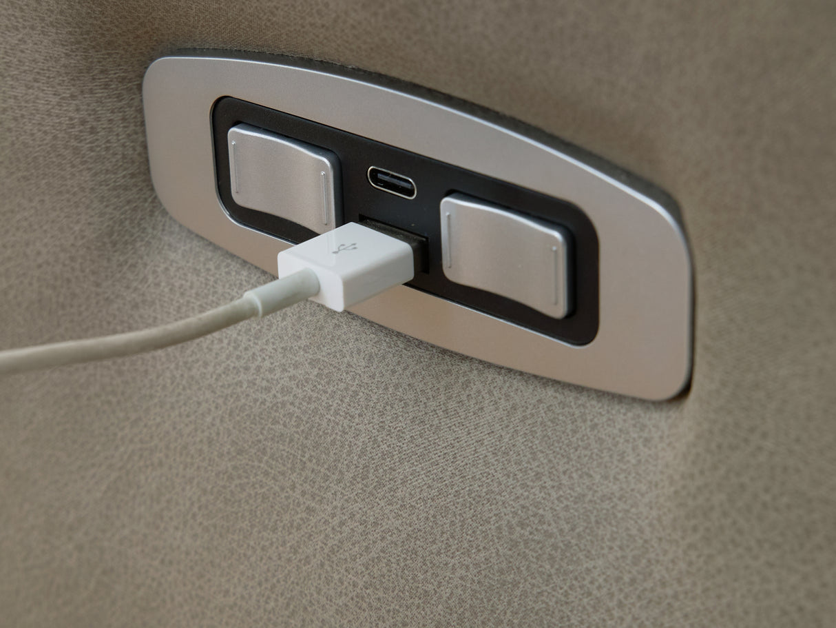 Narwhal Place 6-Piece Reclining Sectional with Storage Console