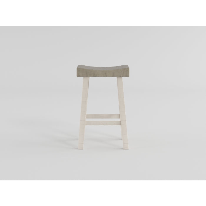 Caspian Black And Brown Pub Height Stool