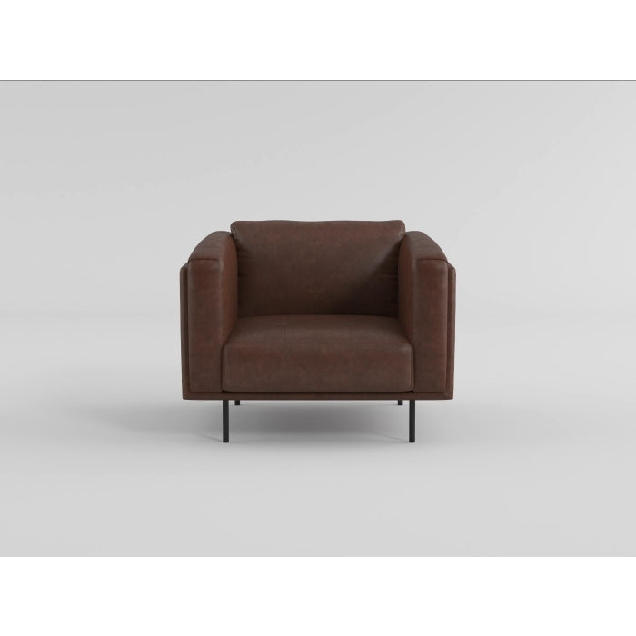 Soren Metal Legs With Espresso Chair