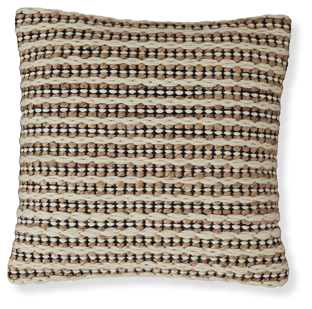 Nealington Brown/Black/White Pillow