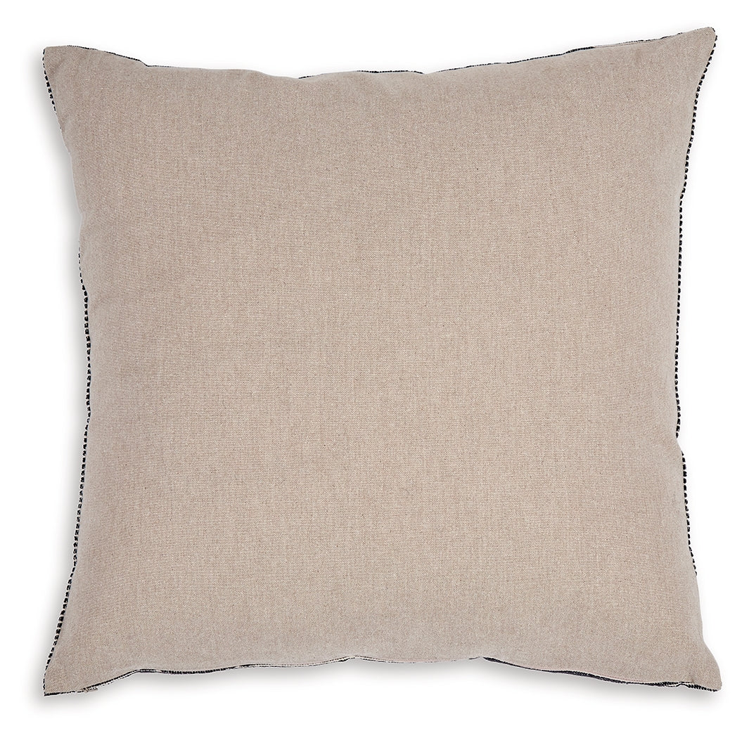 Edelmont Black/Linen Pillow