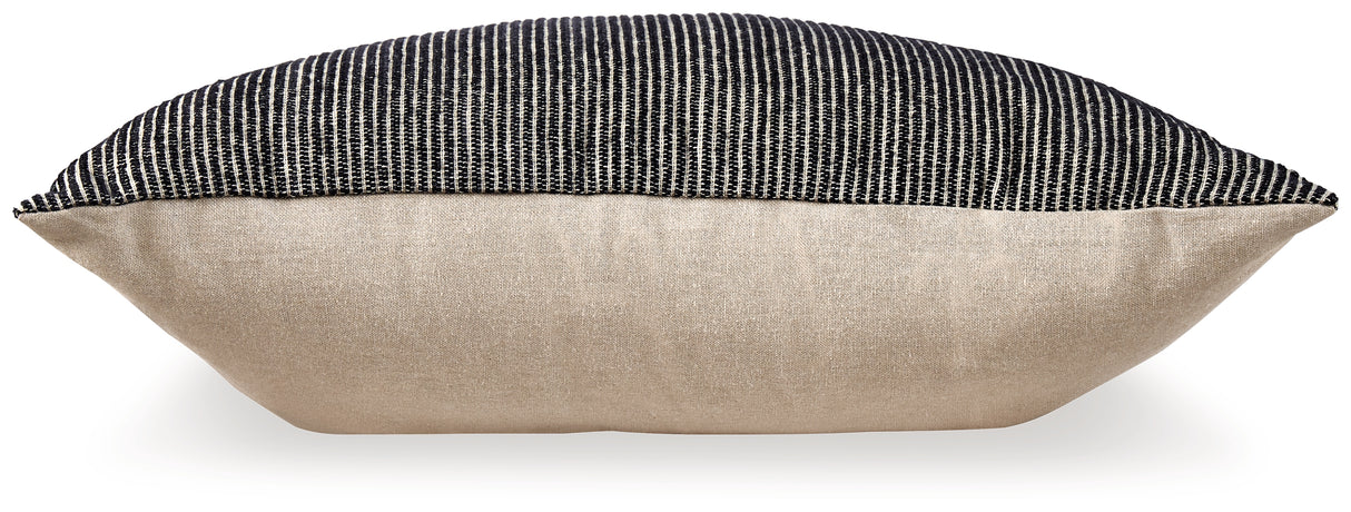 Edelmont Black/Linen Pillow (Set Of 4)