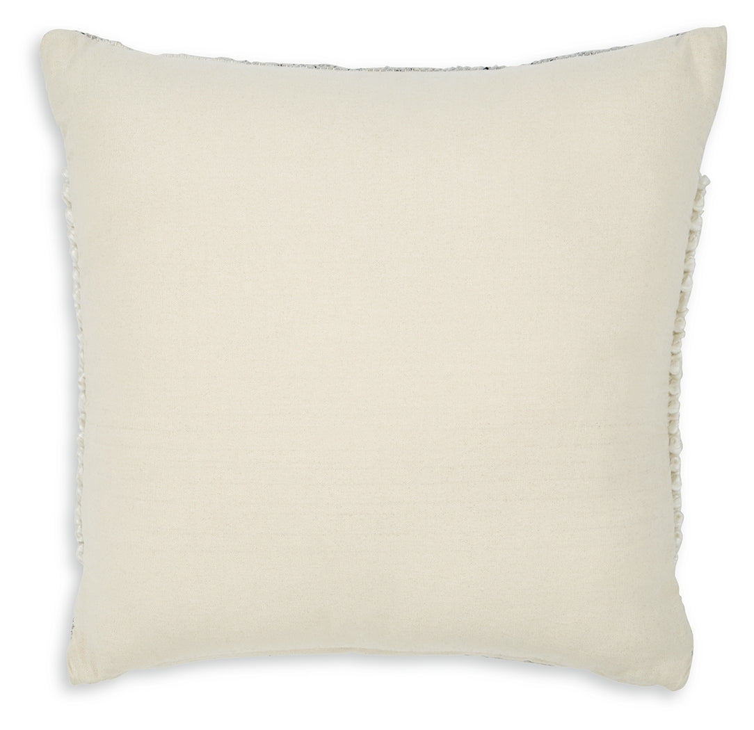 Rowcher Gray/White Pillow (Set Of 4)