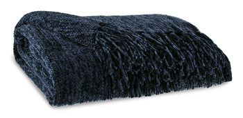 Tamish Blue Throw (Set Of 3)