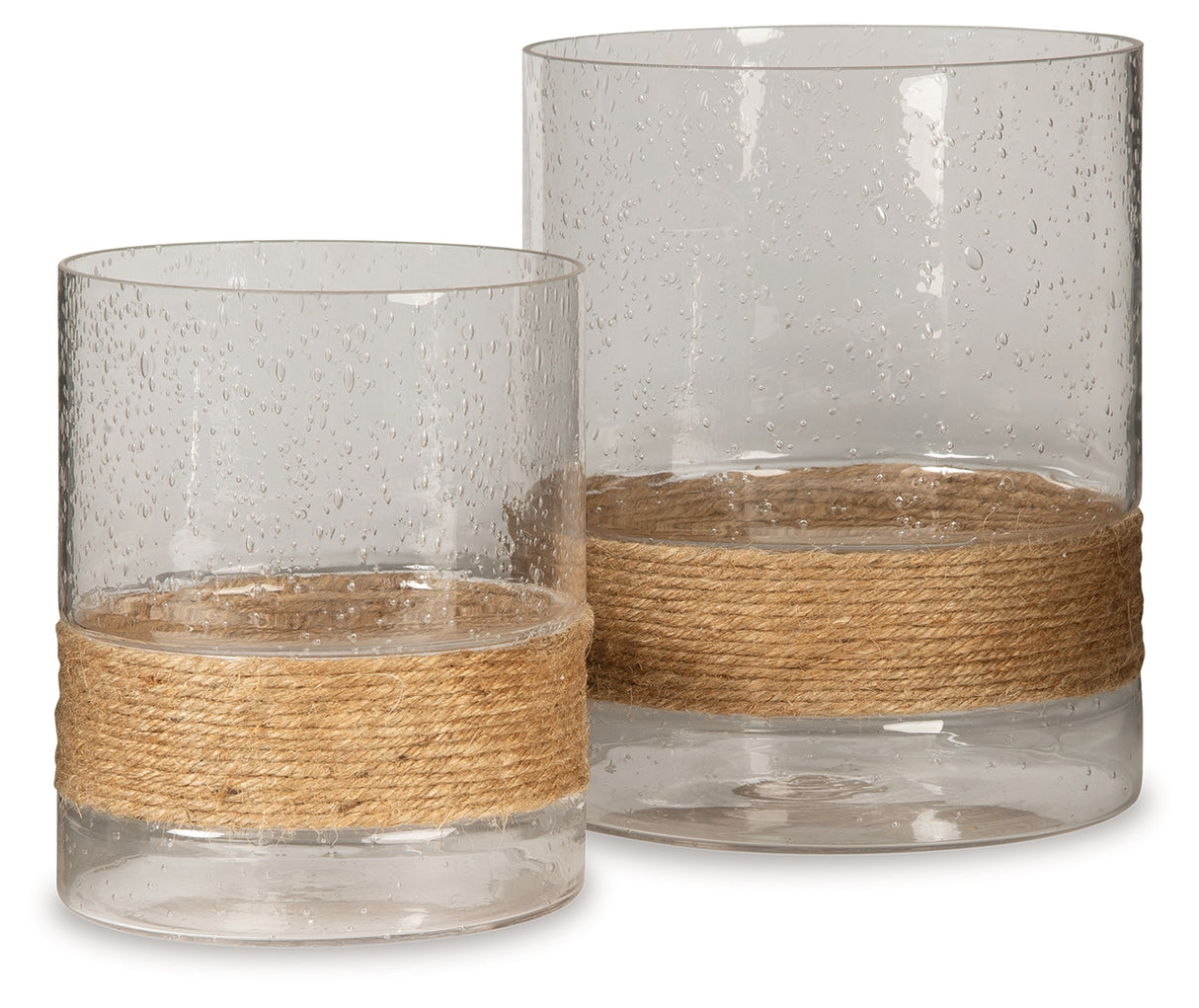 Eudocia Clear Candle Holder (Set Of 2)