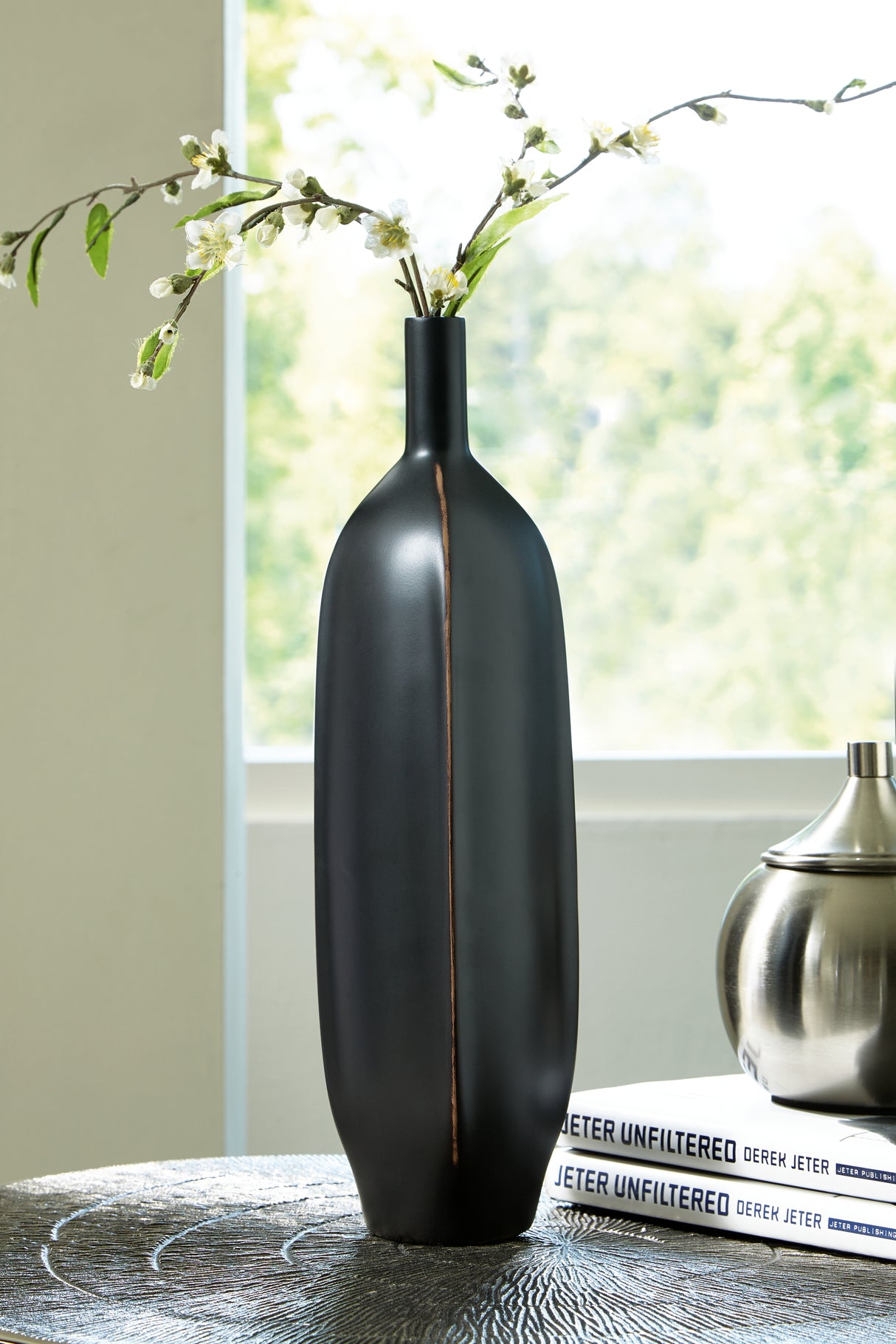 Rhaveney Black Vase (Set Of 3)