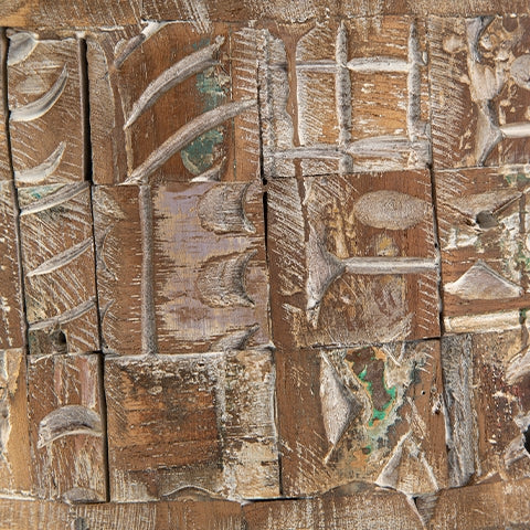 Meltland Natural/Black Vase