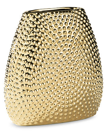 Efim Gold Finish Vase