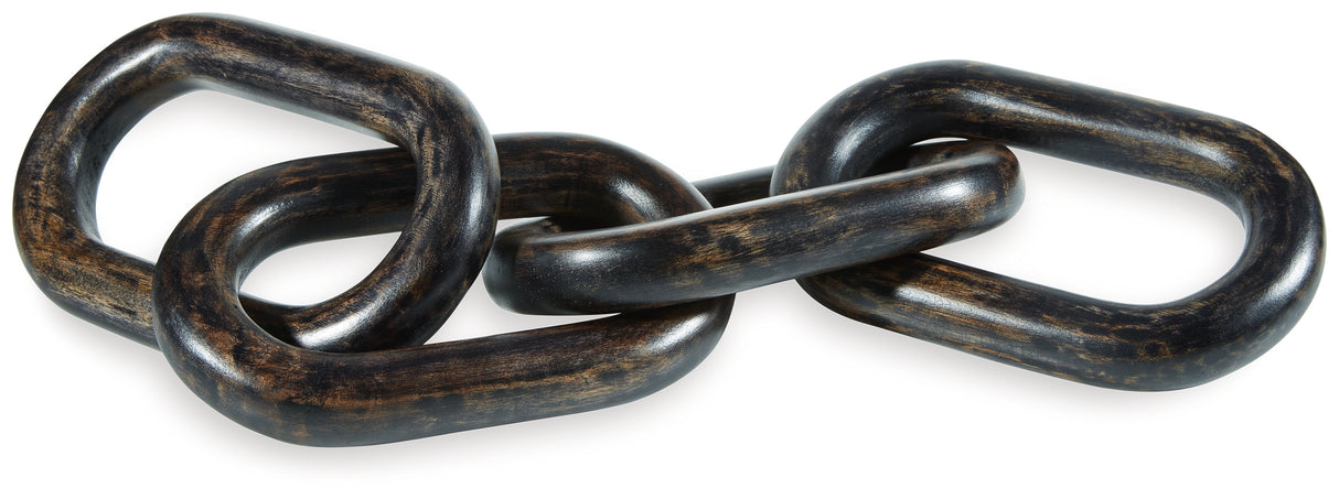 Desleigh Distressed Brown Vase