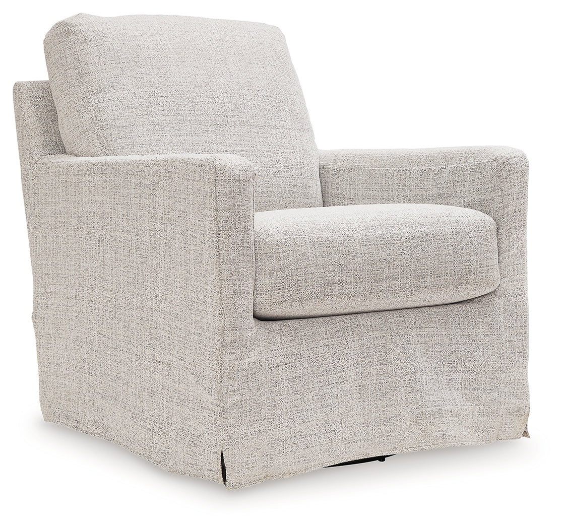 Nenana Stone Next-Gen Nuvella Swivel Glider Accent Chair
