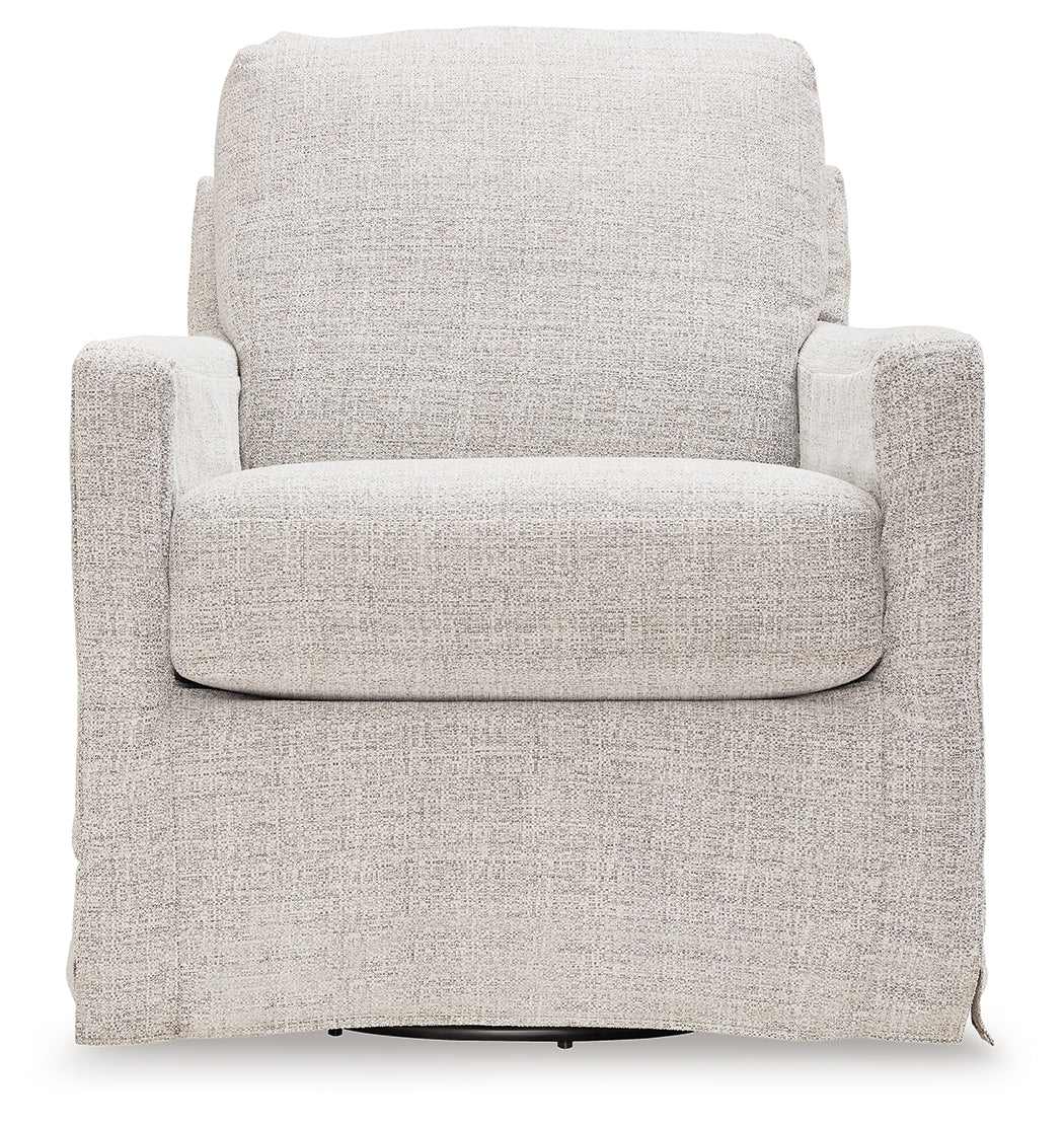 Nenana Stone Next-Gen Nuvella Swivel Glider Accent Chair