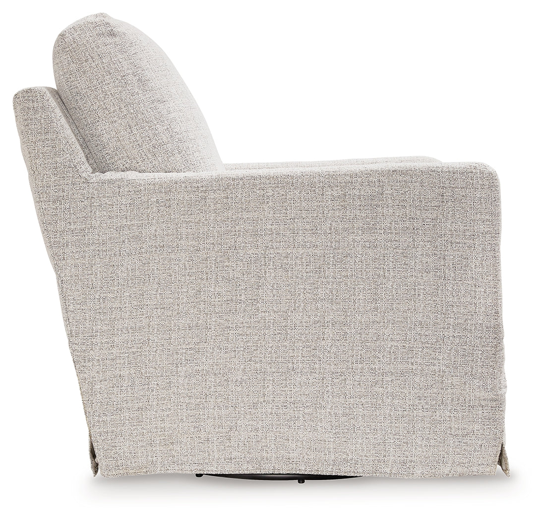 Nenana Stone Next-Gen Nuvella Swivel Glider Accent Chair