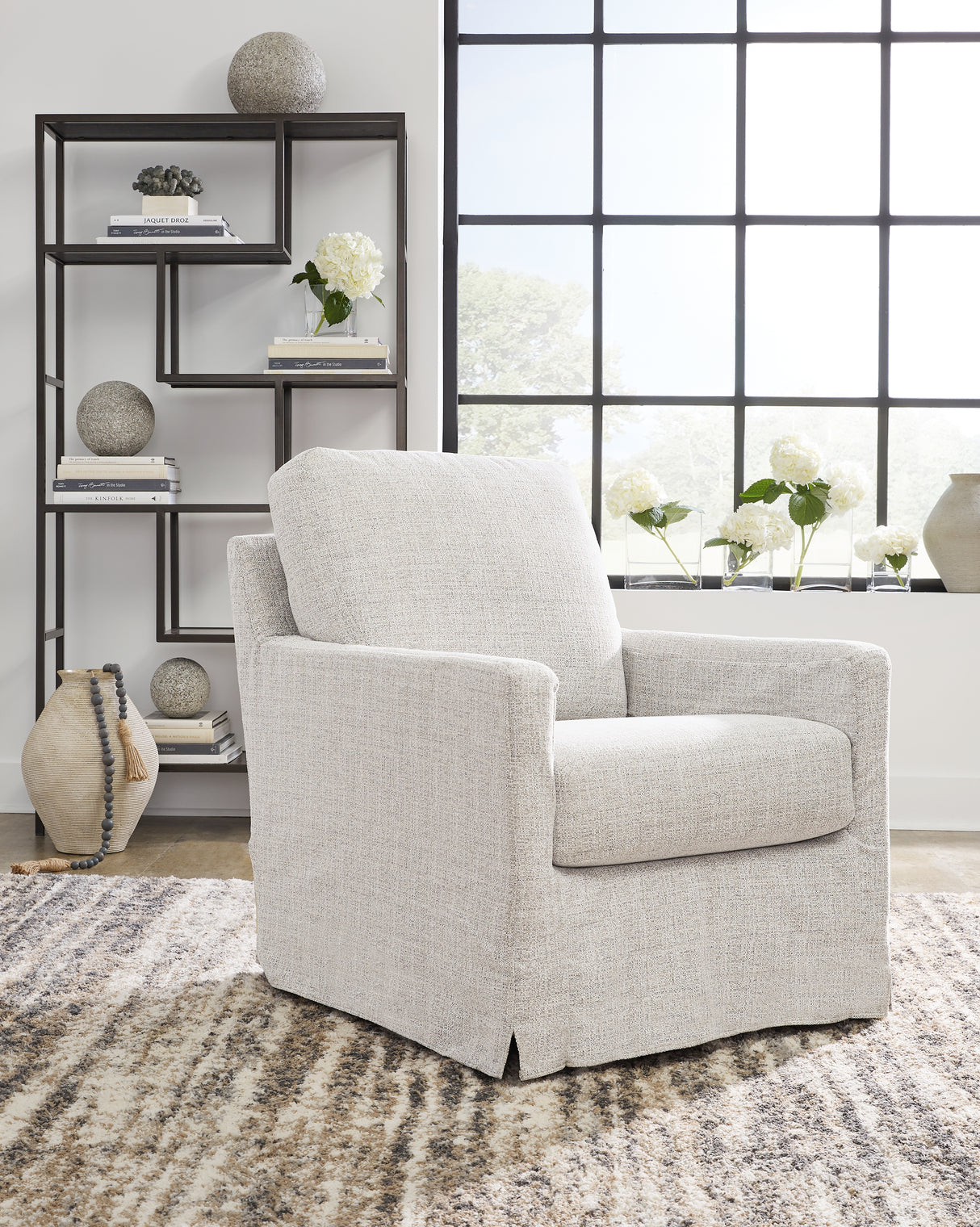 Nenana Stone Next-Gen Nuvella Swivel Glider Accent Chair
