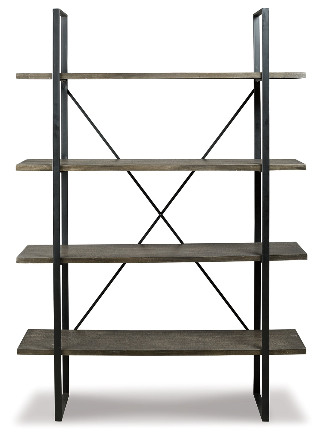 Gilesgrove Black/Gray Bookcase