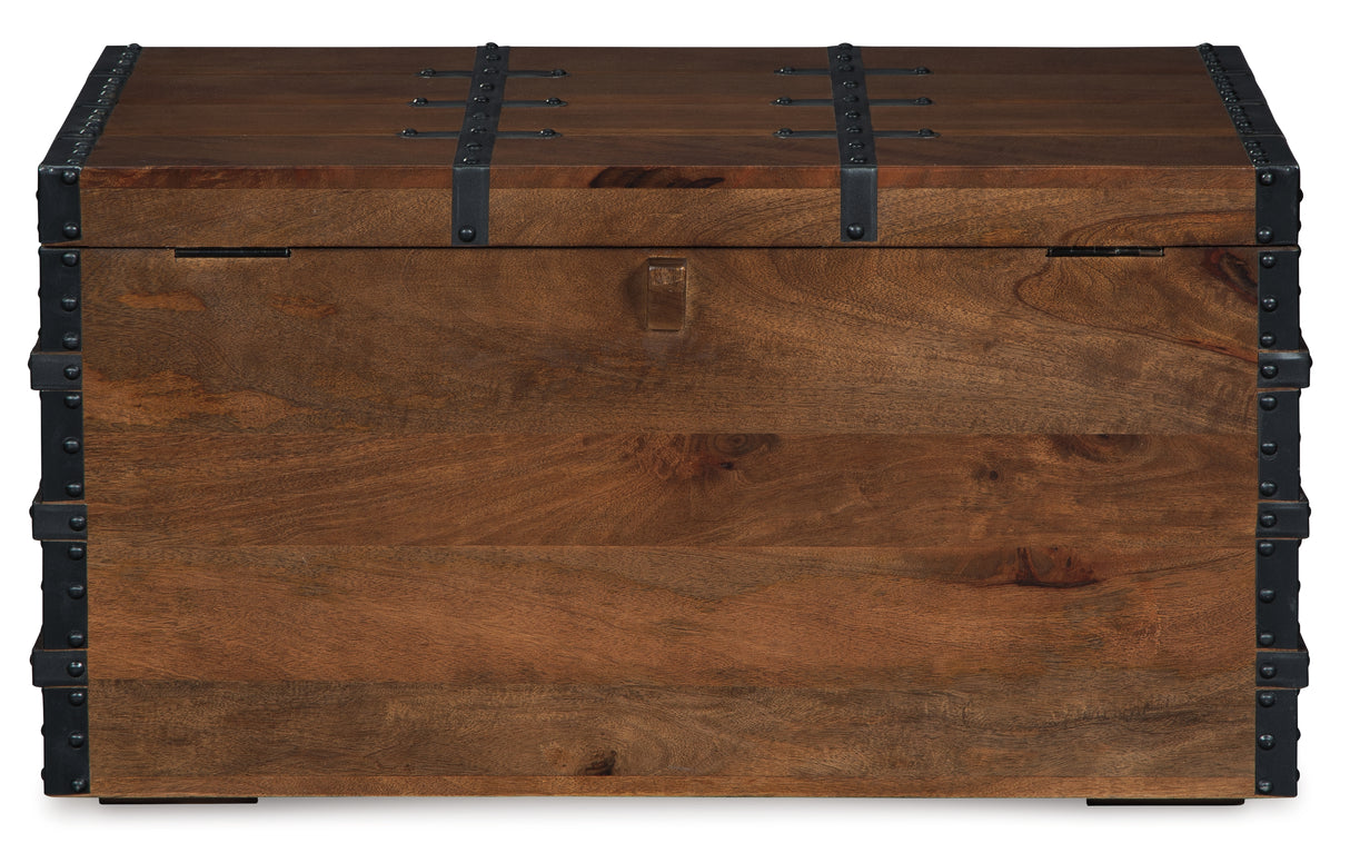 Kettleby Brown Storage Trunk
