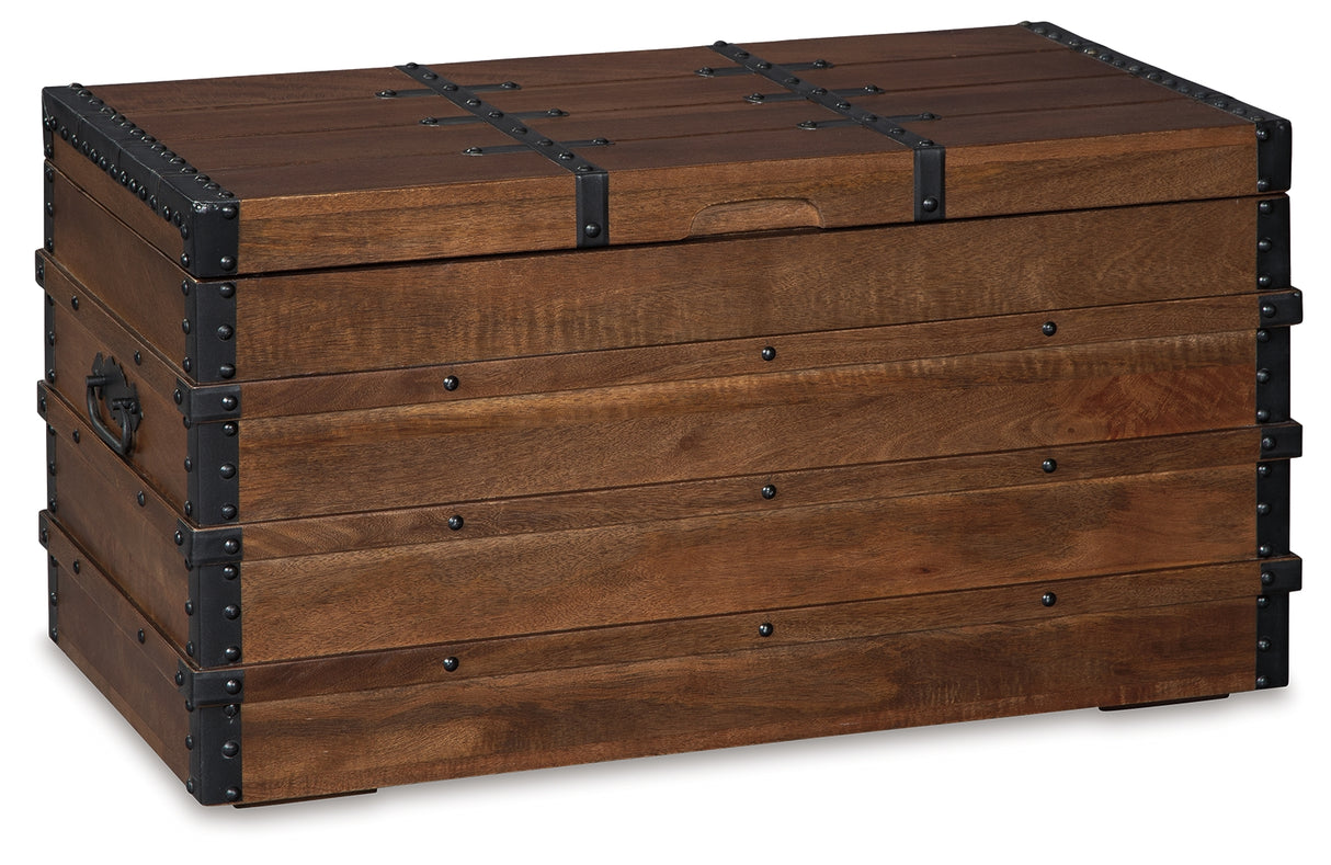 Kettleby Brown Storage Trunk