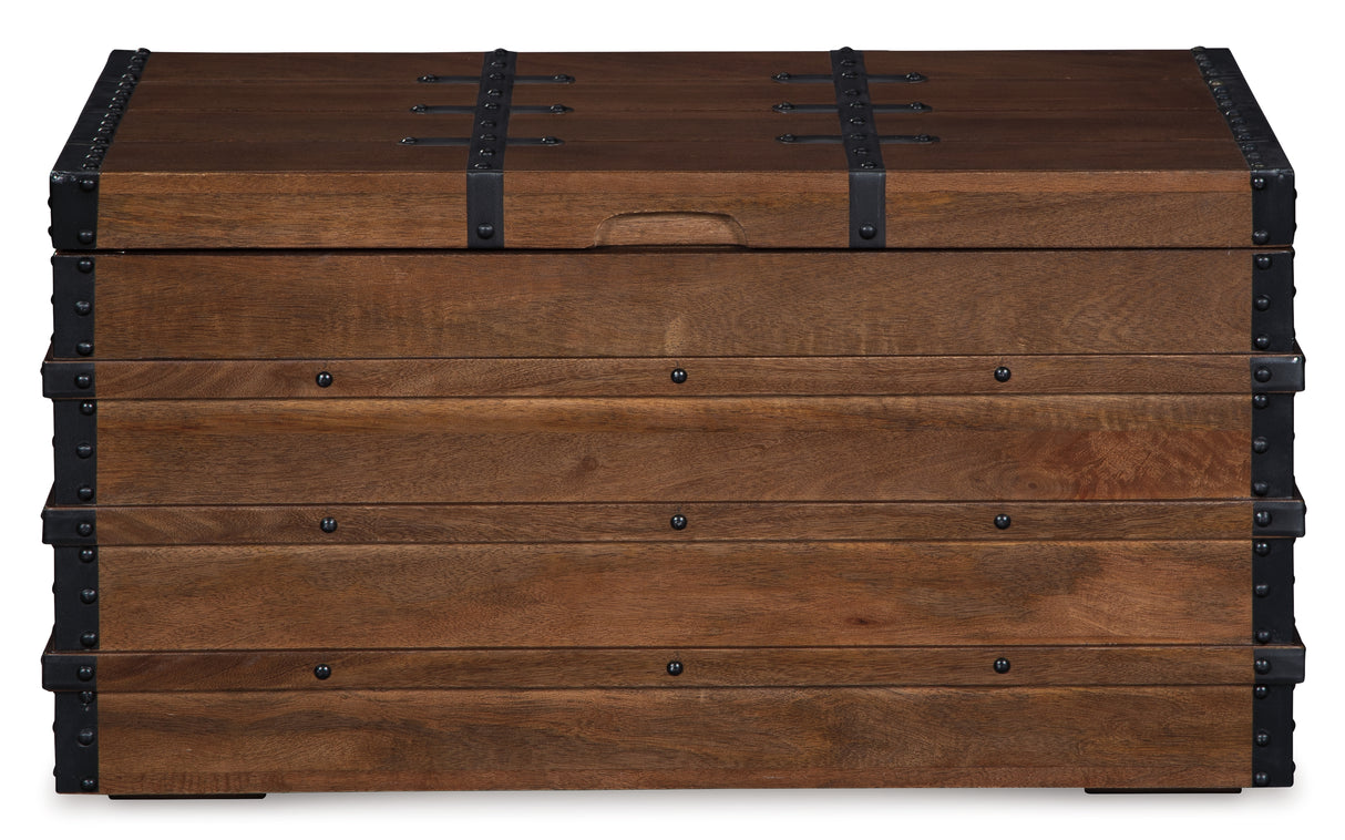 Kettleby Brown Storage Trunk