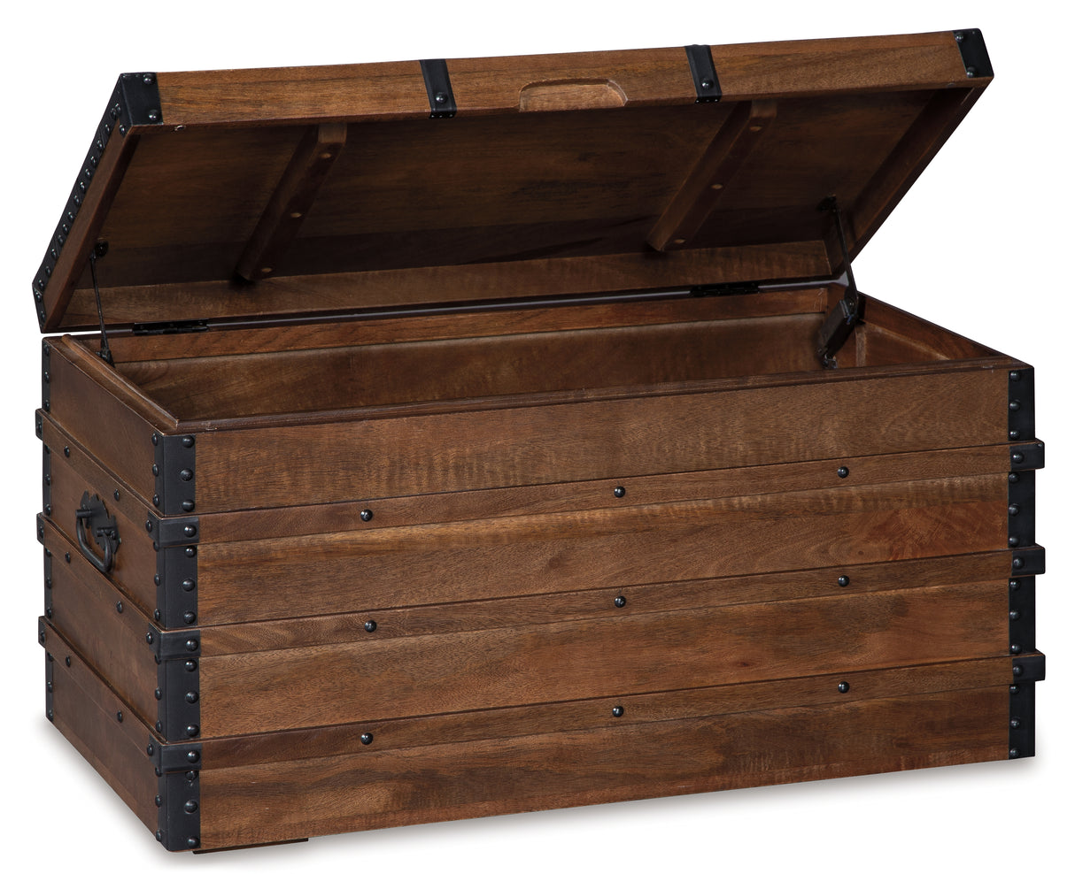 Kettleby Brown Storage Trunk