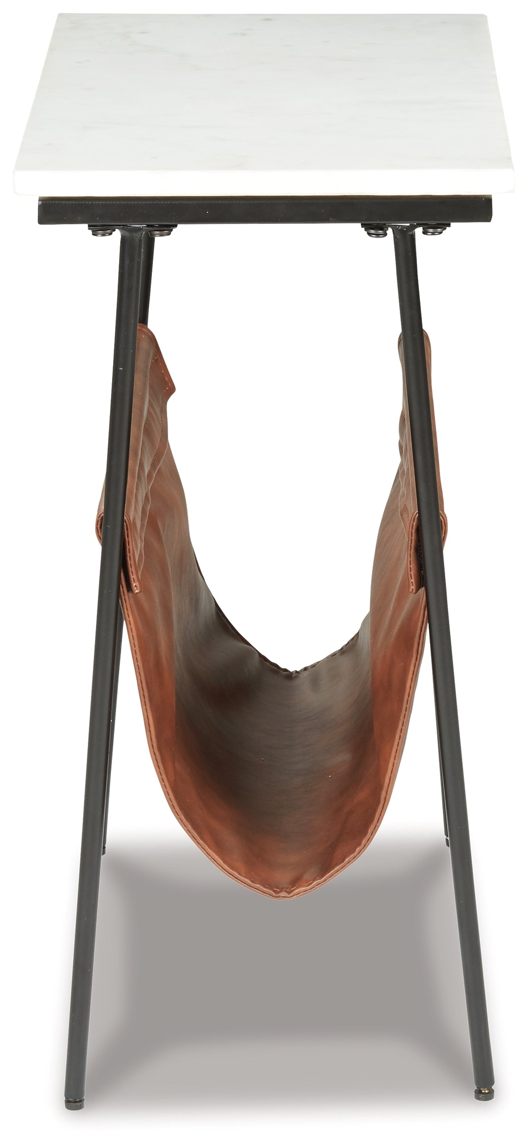 Etanbury Brown/Black/White Accent Table