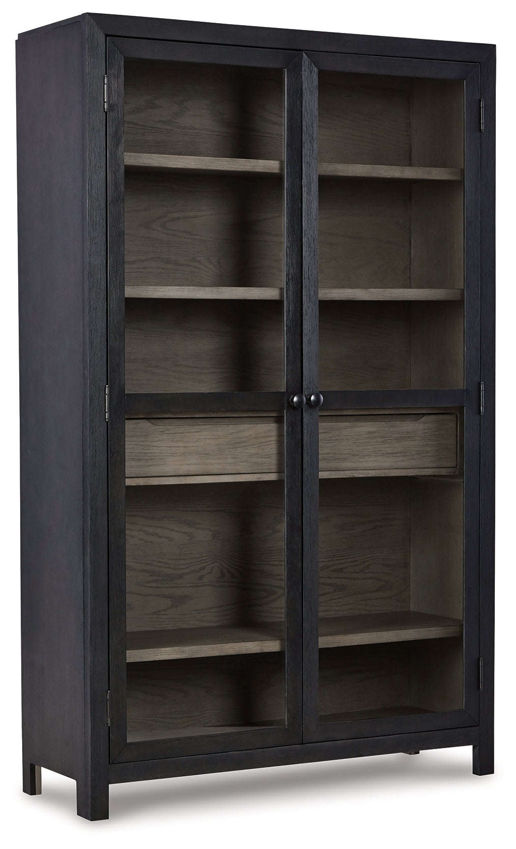 Lenston Black/Gray Accent Cabinet