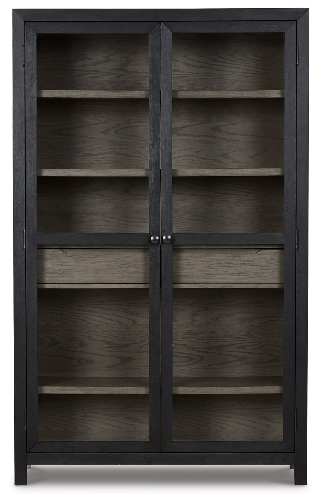 Lenston Black/Gray Accent Cabinet