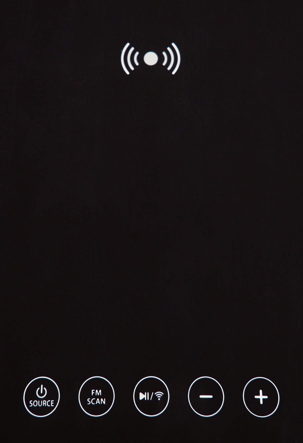 Jorvalee Gray/Black Accent Table