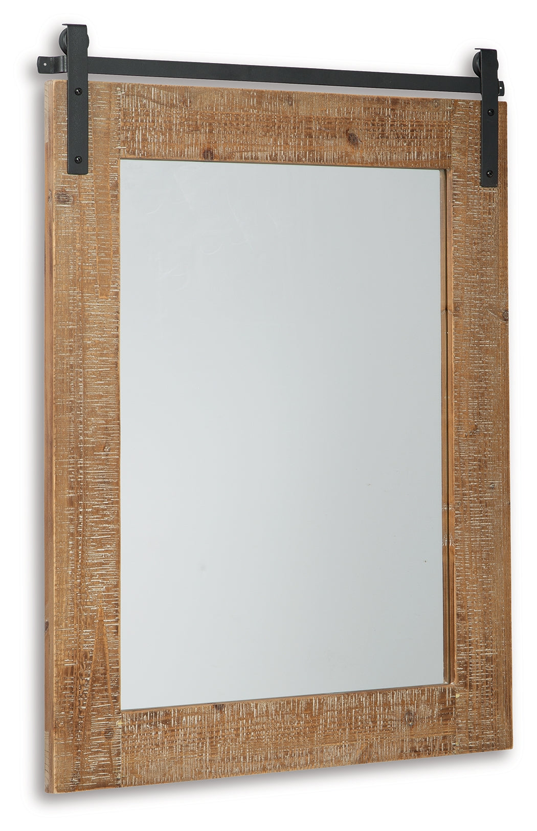 Lanie Antique Brown Accent Mirror