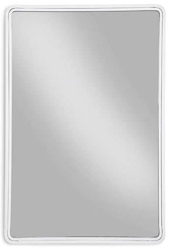 Brocky White Accent Mirror