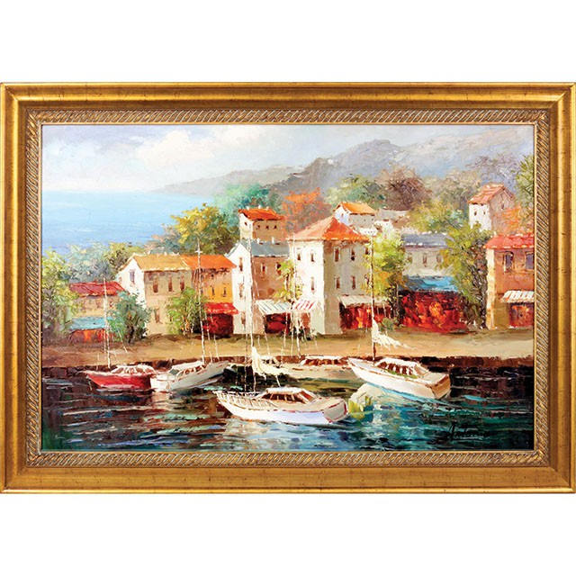 Sailing Day Oil Painting On Canvas