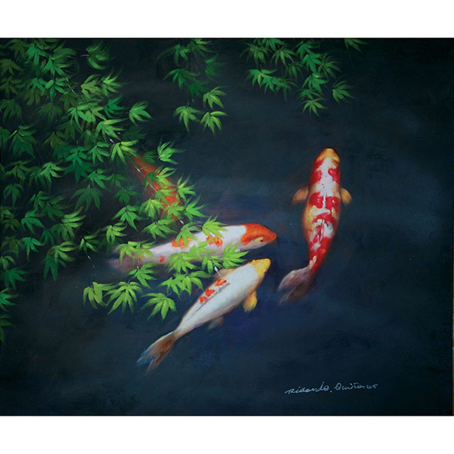 Zen Printed Canvas Painting