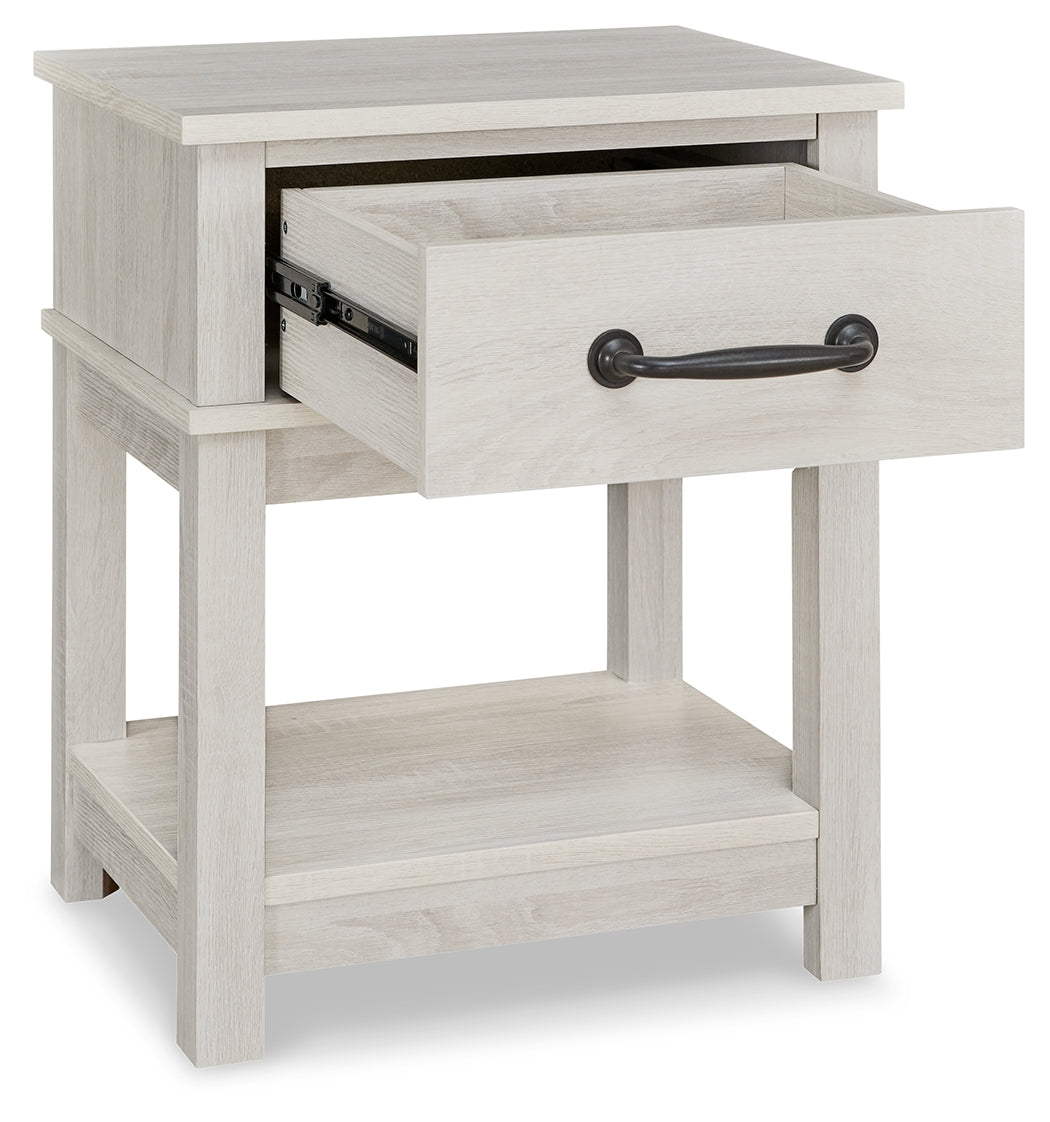 Dorrinson White Nightstand