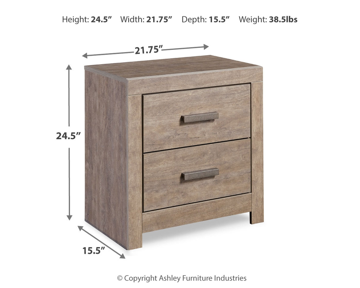 Culverbach Gray Nightstand