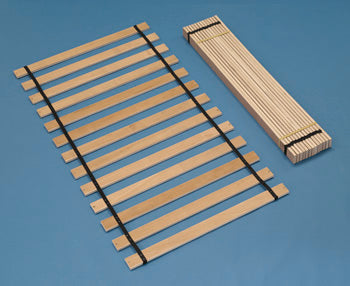 Frames Brown And Rails Twin Roll Slat