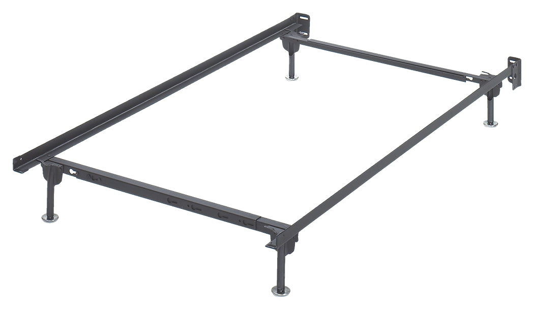 Frames Metallic And Rails Twin/Full Bolt On Bed Frame
