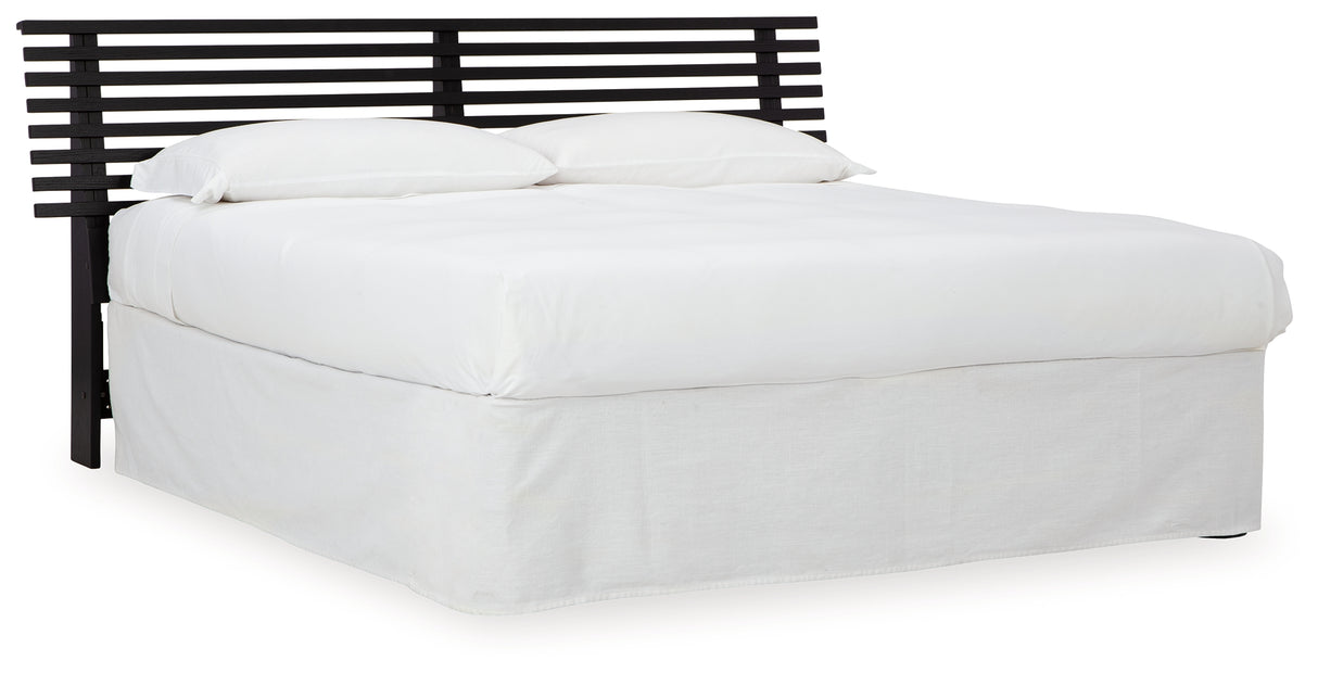 Danziar Black King Slat Headboard