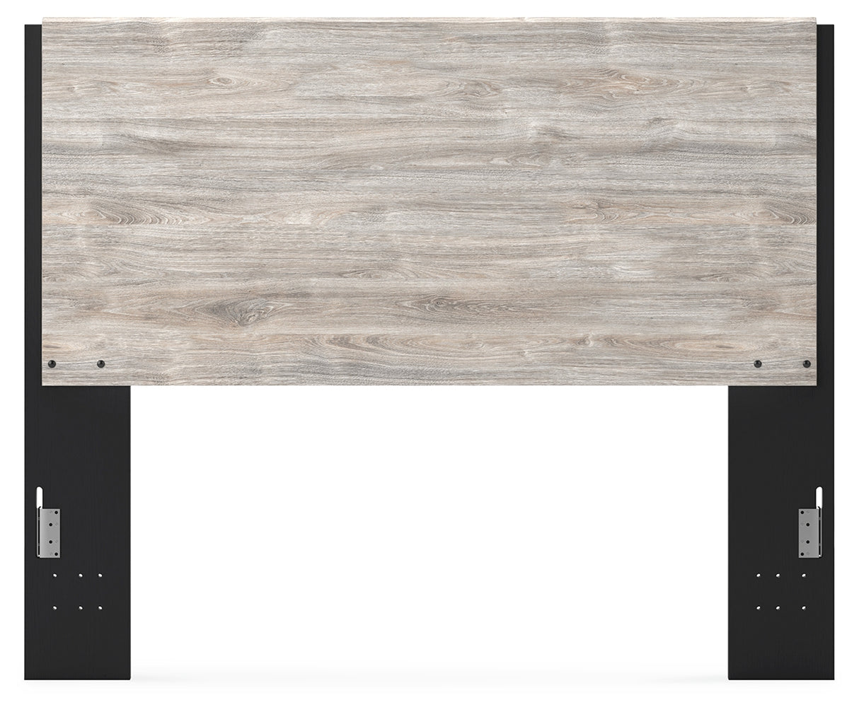 Vessalli Two-Tone Queen Panel Headboard