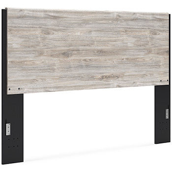 Vessalli Two-Tone King Panel Headboard