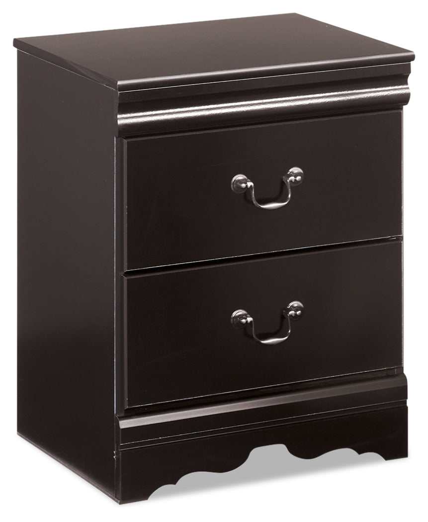 Huey Black Vineyard Nightstand